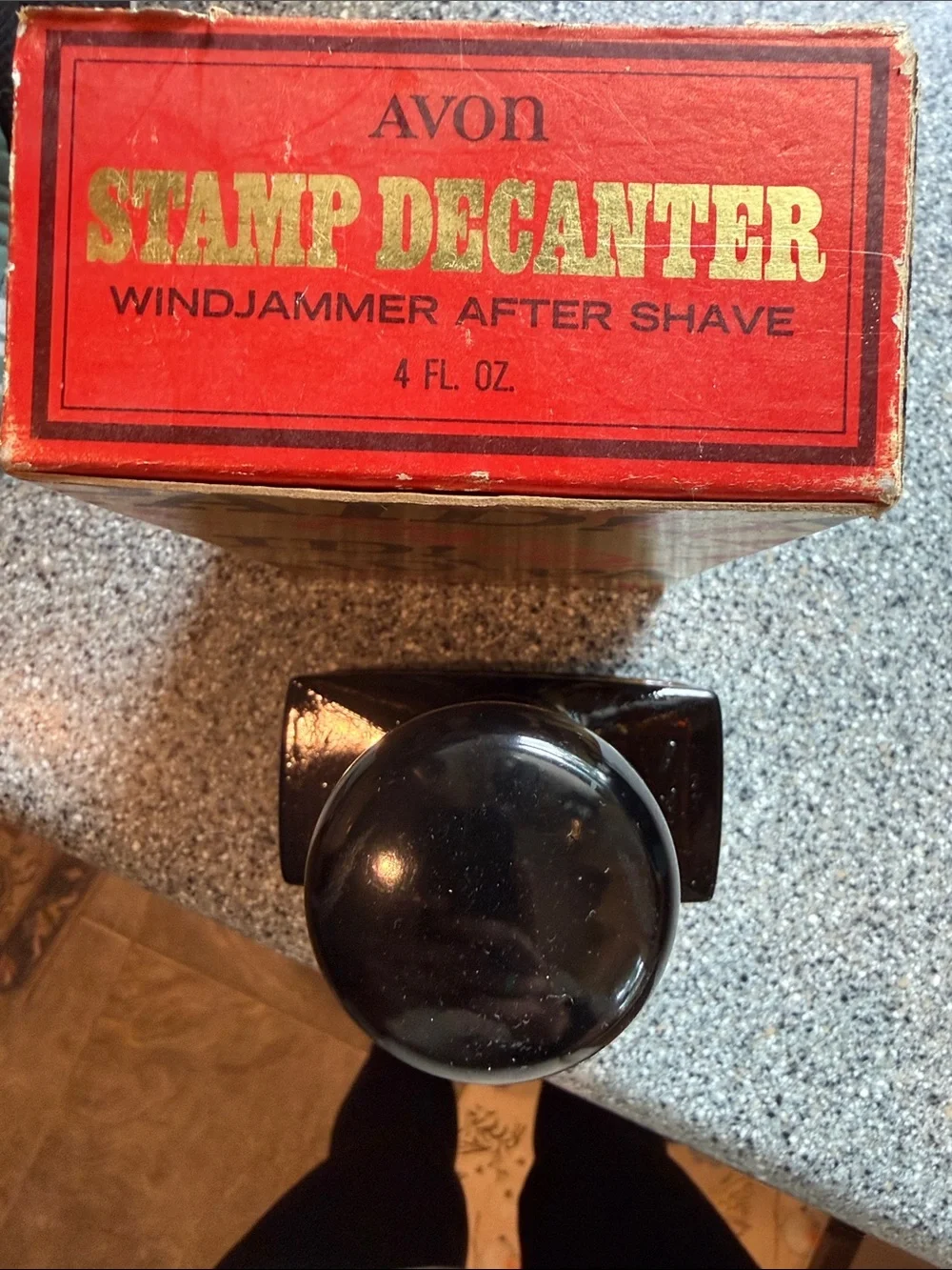 Avon glass stamp